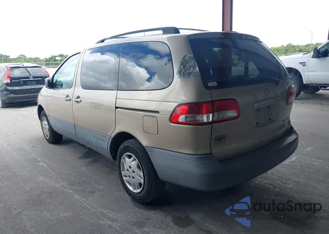 2002 Toyota Sienna Le from USA, damaged, VIN 4T3ZF13C22U474483
